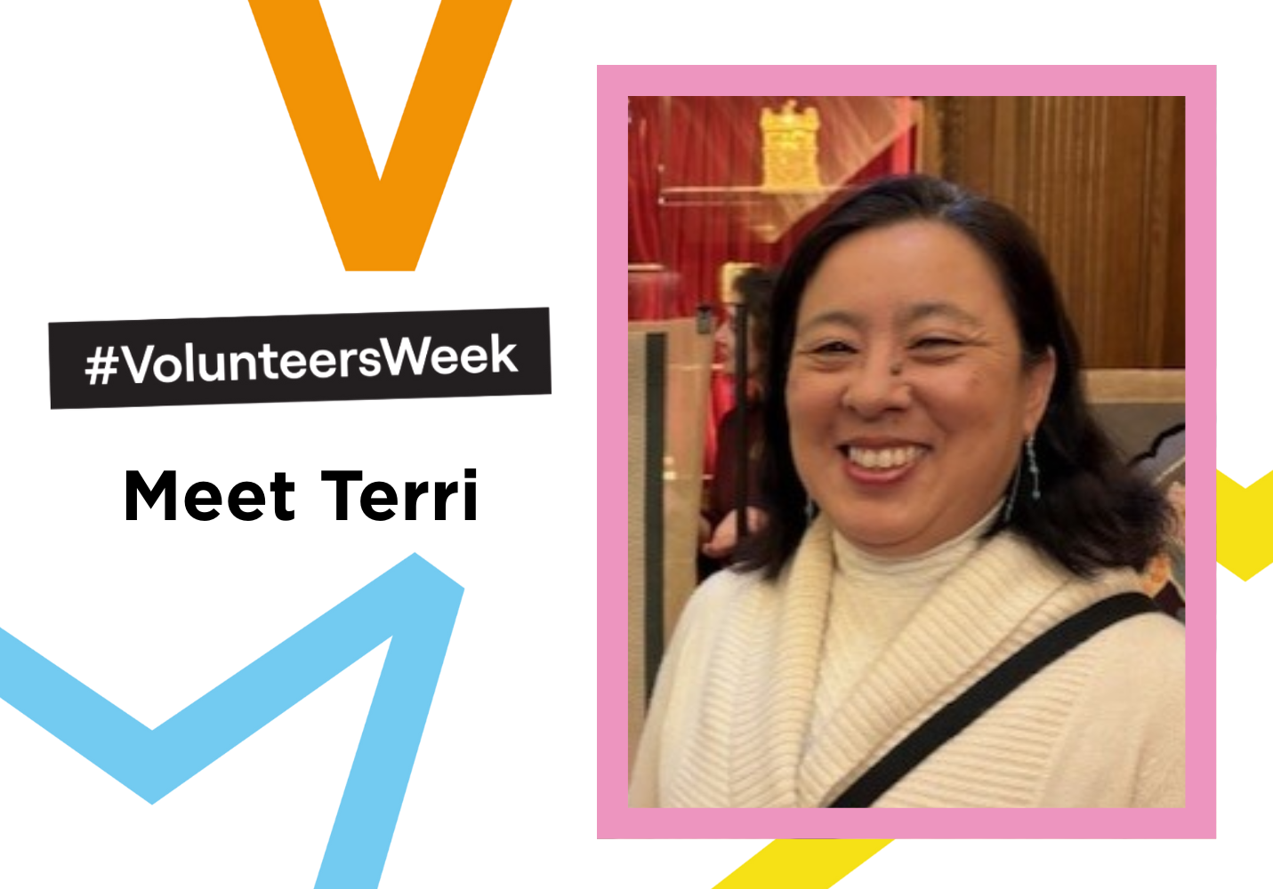 Volunteers' Week 2025 - Meet Terri Sidgwick