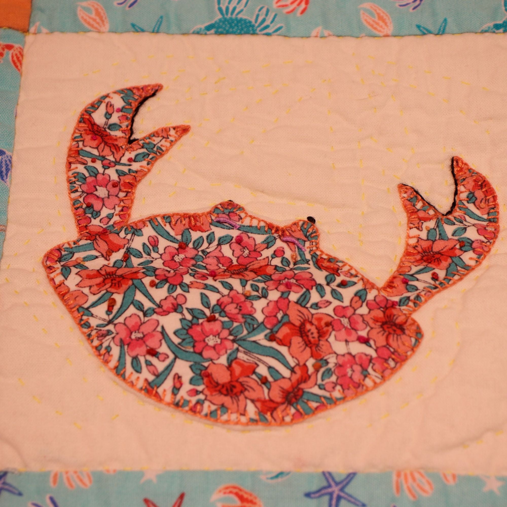 Children's Handmade 'Seaside Quilt'