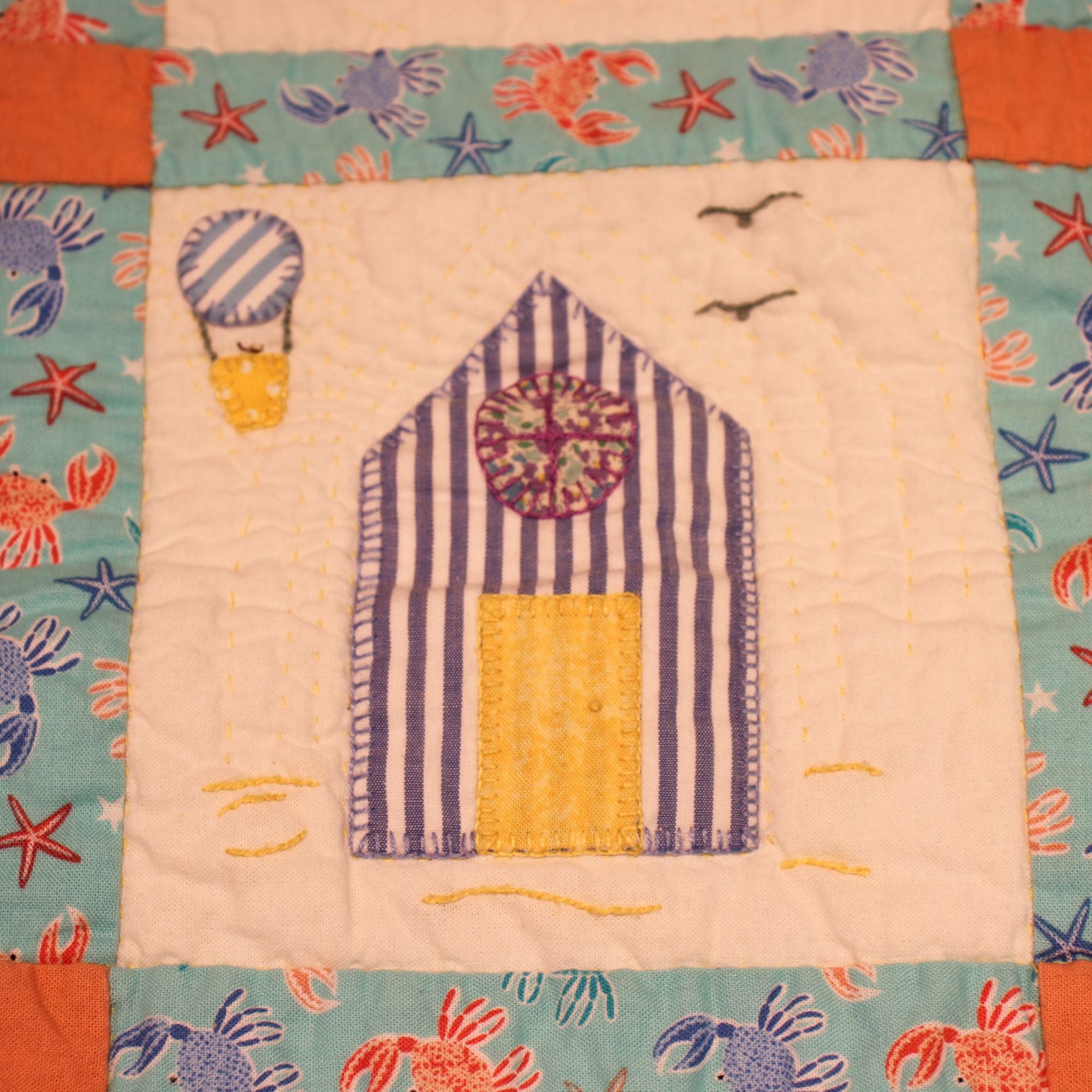 Children's Handmade 'Seaside Quilt'