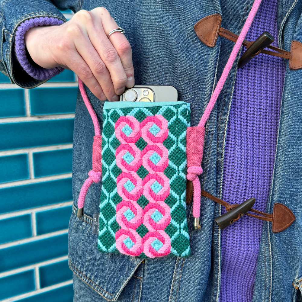 Florentine_Needlepoint_Phone_Bag_Teal_Pink_-_Fine_Cell_Work.png
