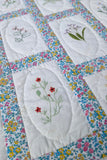 The British Wildflowers Quilt Auction - The Festival of Quilts
