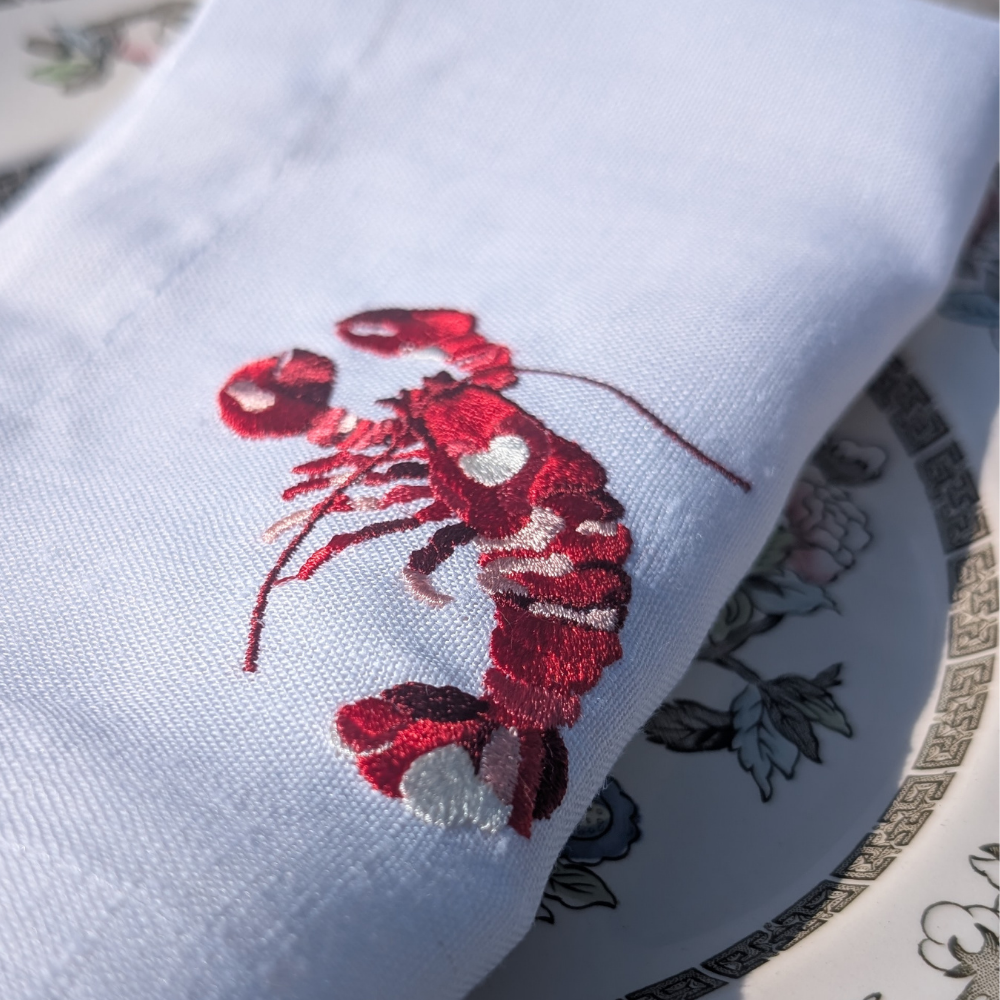 ShellfishNapkinsLobster-FineCellWork.png