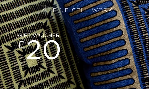 Fine Cell Work £20 Gift Voucher