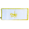 Needle Case Bee Insect Motif Hand Stitched Grey Yellow Fine Cell Work