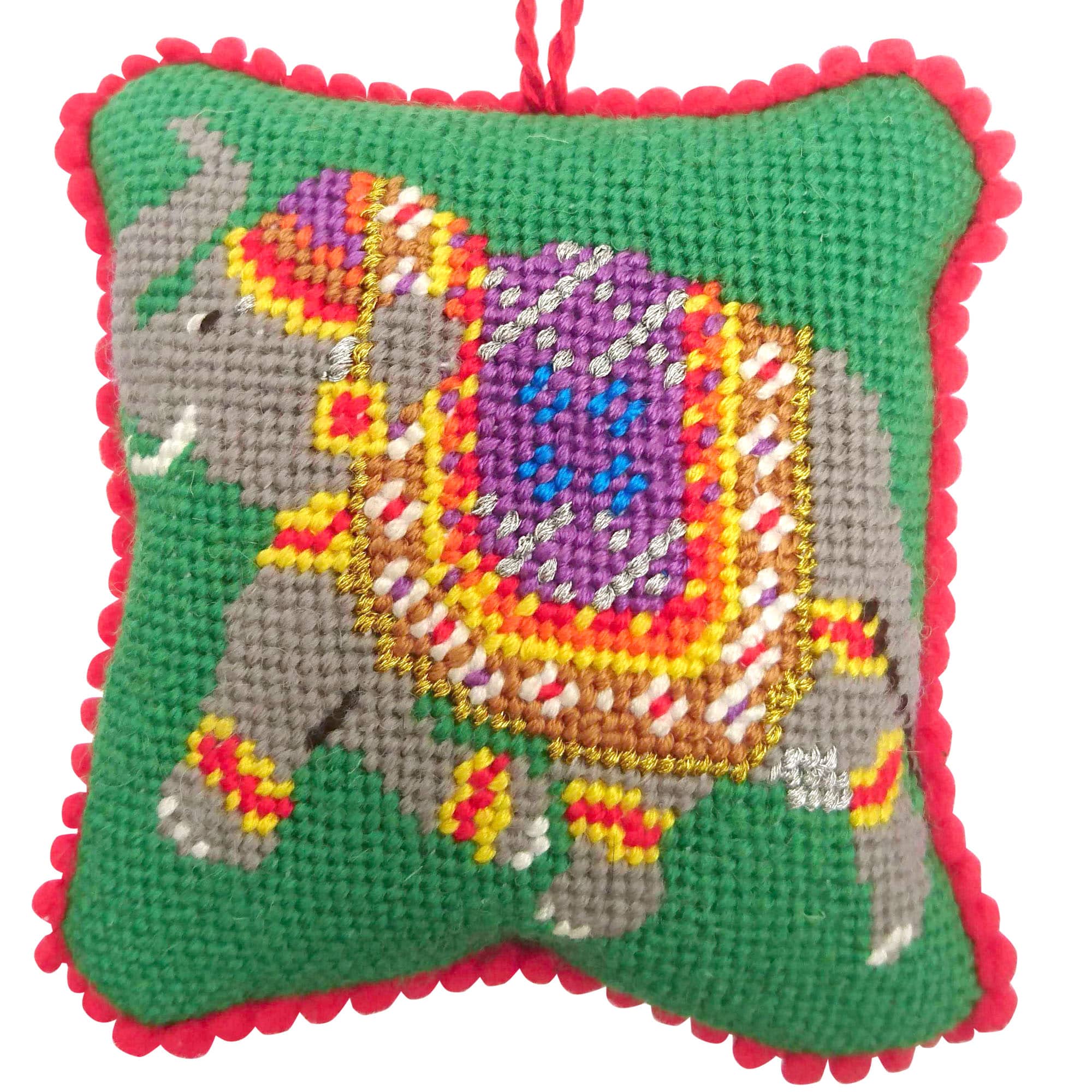 Fine-Cell-Work-Elephant-Green-Purple-Needlepoint-Handmade-Charity-Christmas-Decoration.jpg