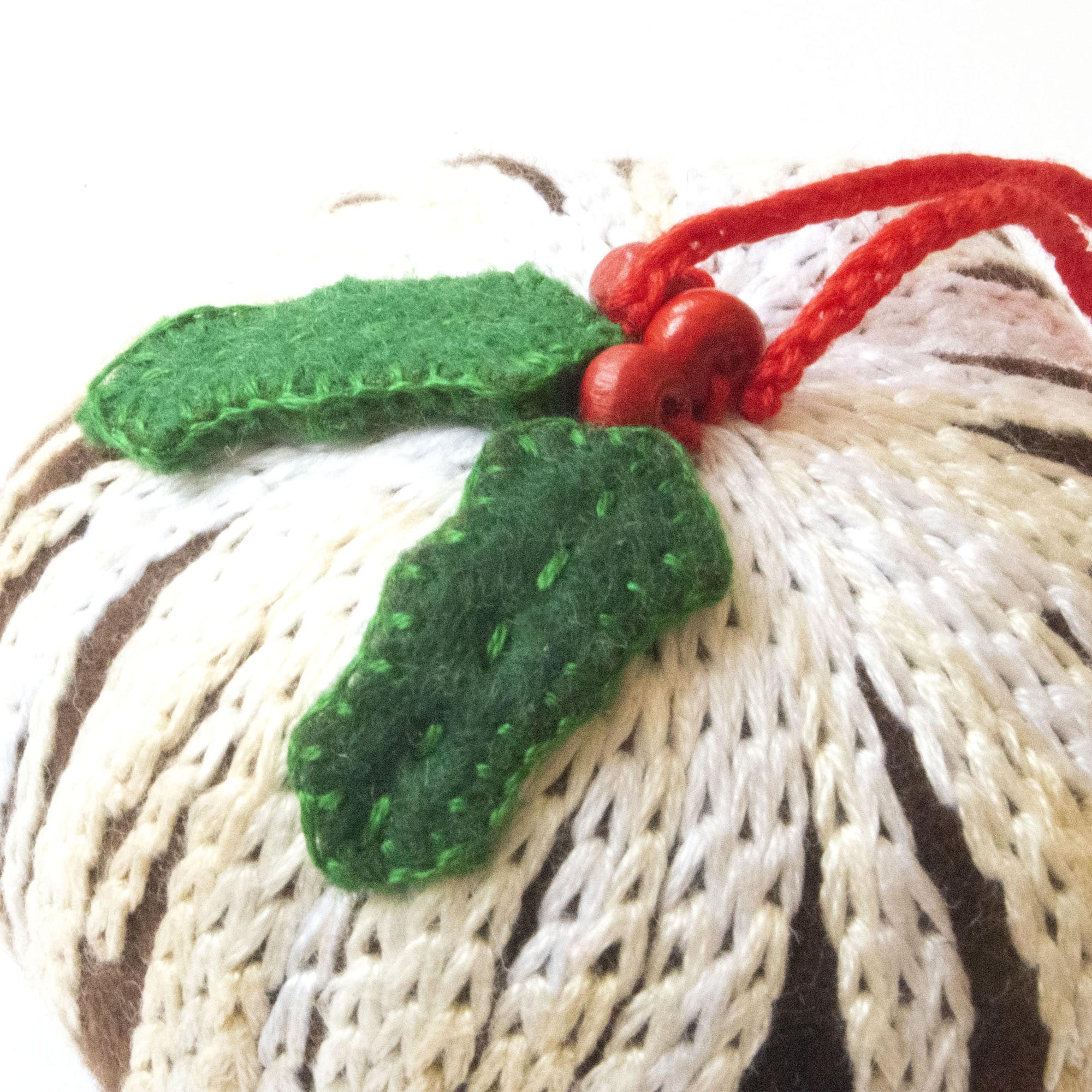 Fine-Cell-Work-Hand-Embroidered-Christmas-Tree-Decoration-Christmas-Pudding-Icing-Green-Holly-Leaf-Red-Berries.jpg