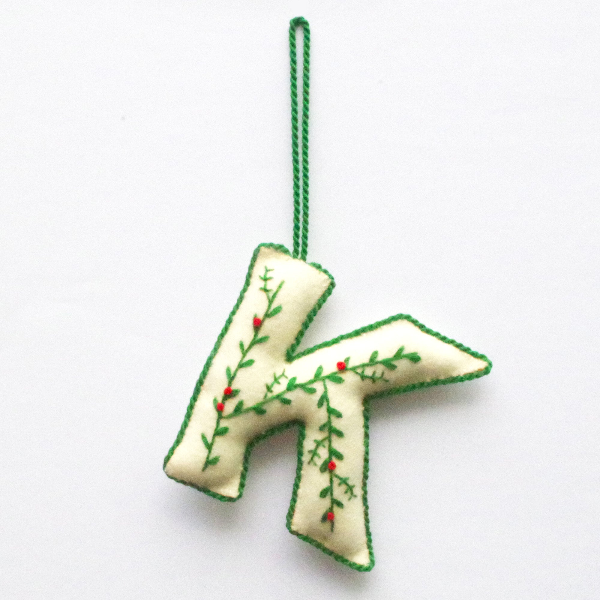 Handmade Letter Christmas Decoration