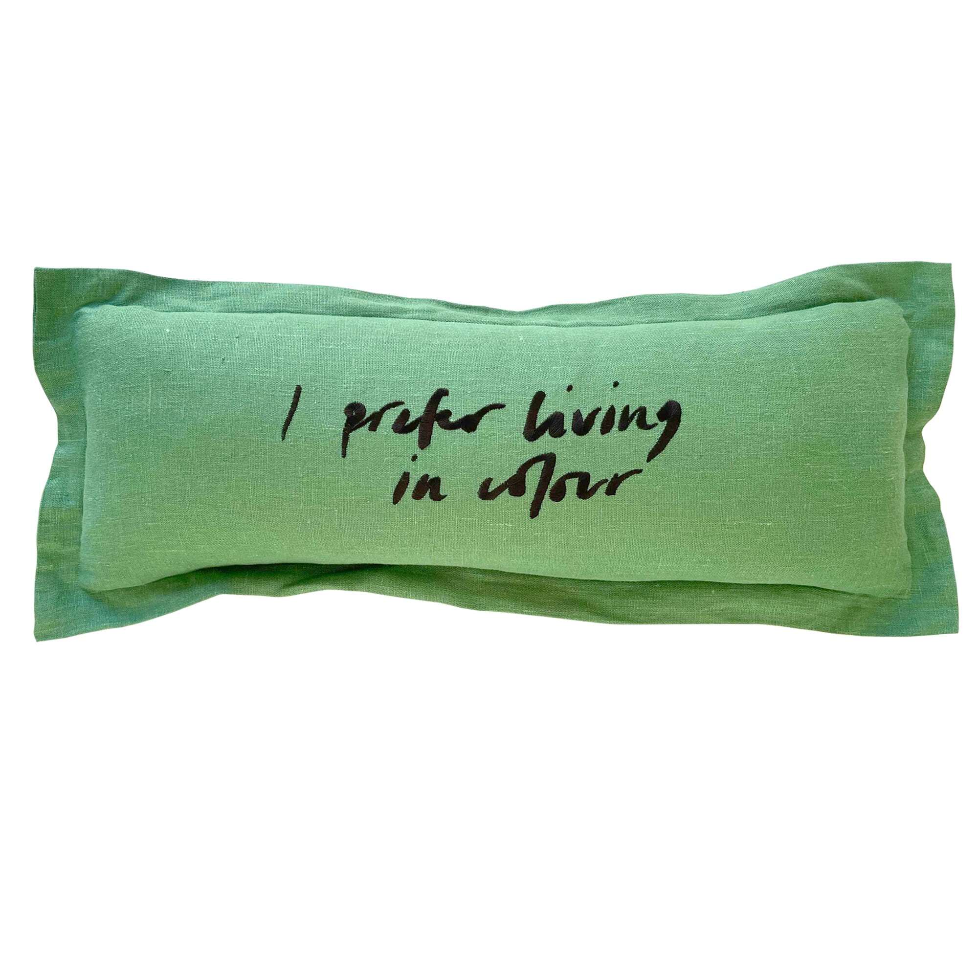 Studio-Ashby-Fine-Cell-Work-Linen-Cushion-Collaboration-Embroidered-Artist-Quotes-Green.jpg